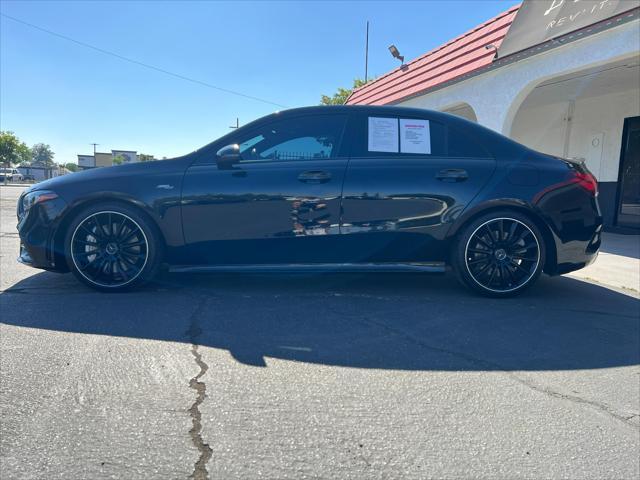 used 2021 Mercedes-Benz AMG A 35 car, priced at $30,500