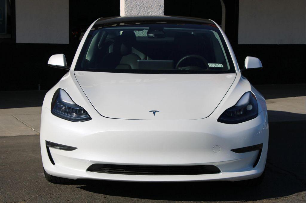 used 2023 Tesla Model 3 car, priced at $22,100