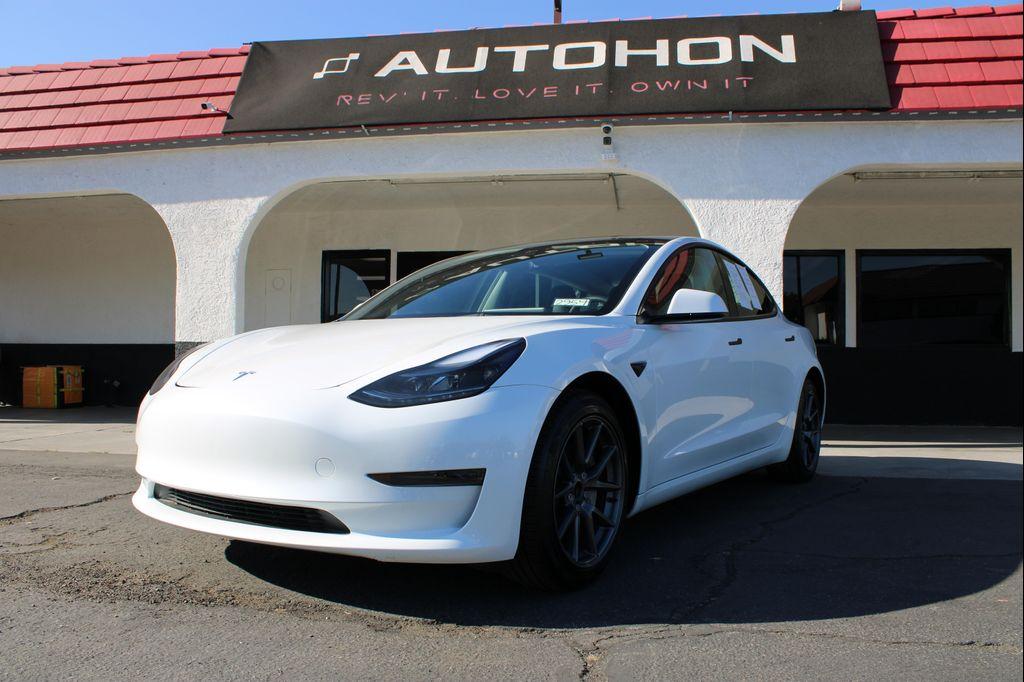 used 2023 Tesla Model 3 car, priced at $22,500