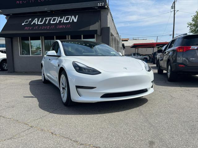 used 2023 Tesla Model 3 car, priced at $24,000