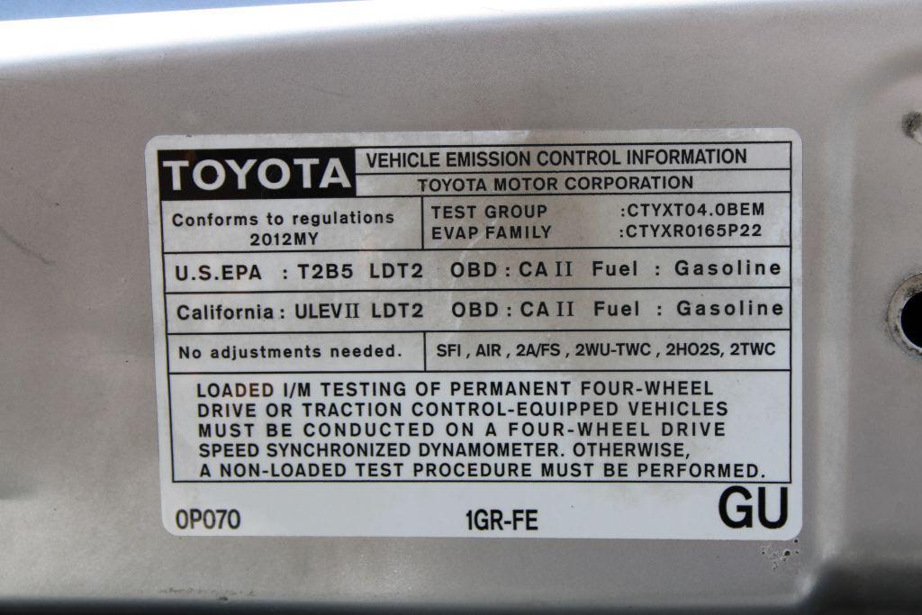 used 2012 Toyota Tacoma car, priced at $15,300