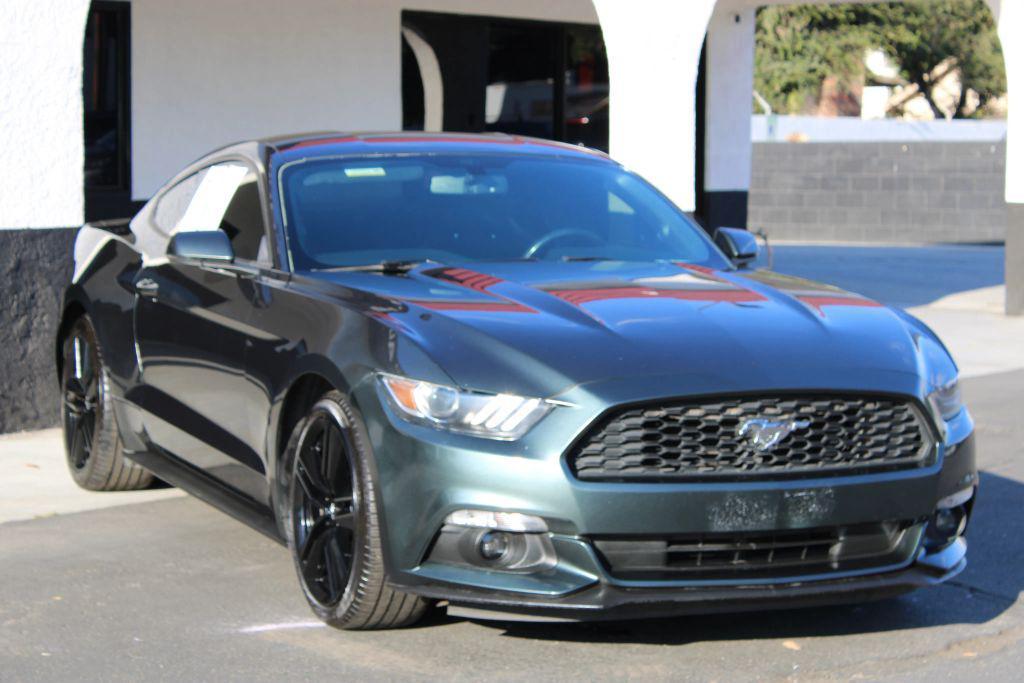 used 2015 Ford Mustang car, priced at $13,800
