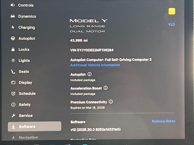 used 2021 Tesla Model Y car, priced at $25,000