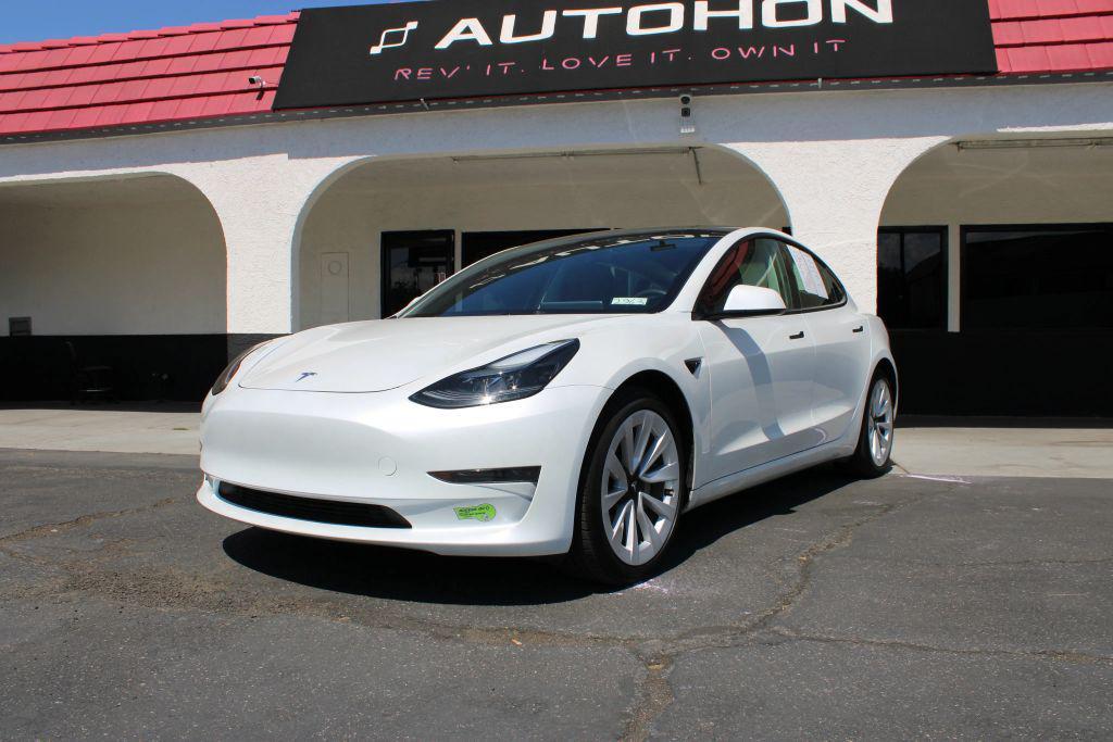 used 2023 Tesla Model 3 car, priced at $22,600