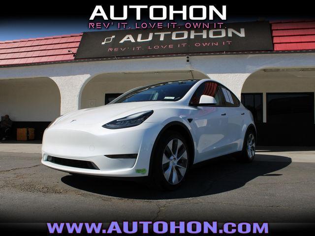 used 2021 Tesla Model Y car, priced at $24,400