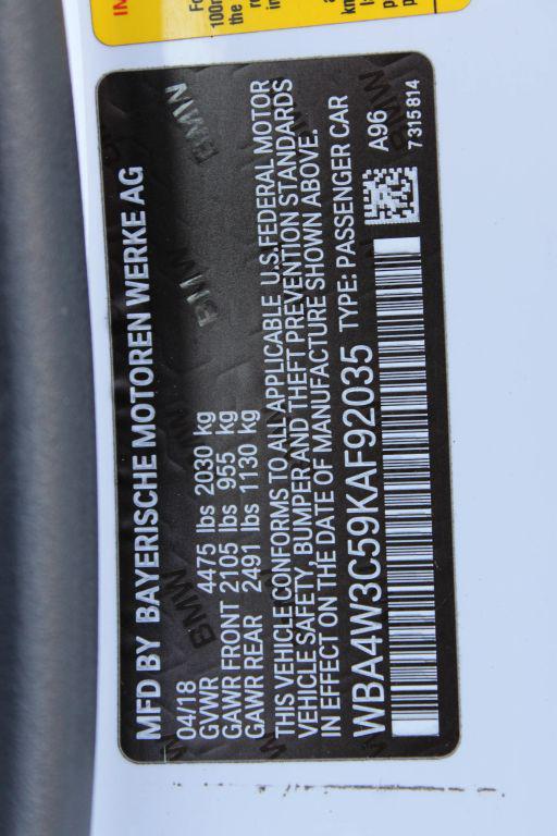 used 2019 BMW 430 car, priced at $15,000