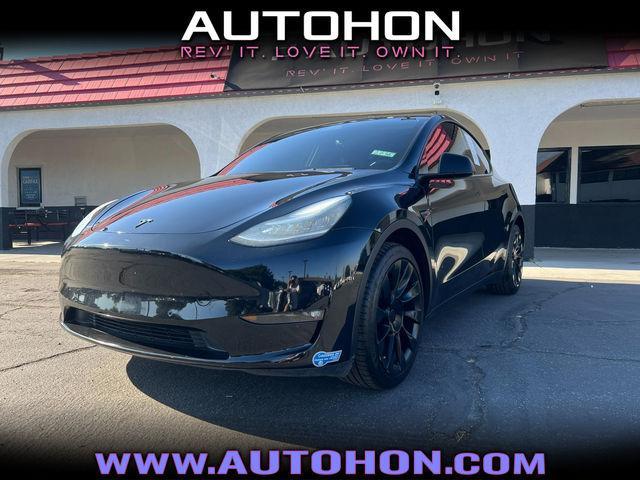 used 2021 Tesla Model Y car, priced at $25,000