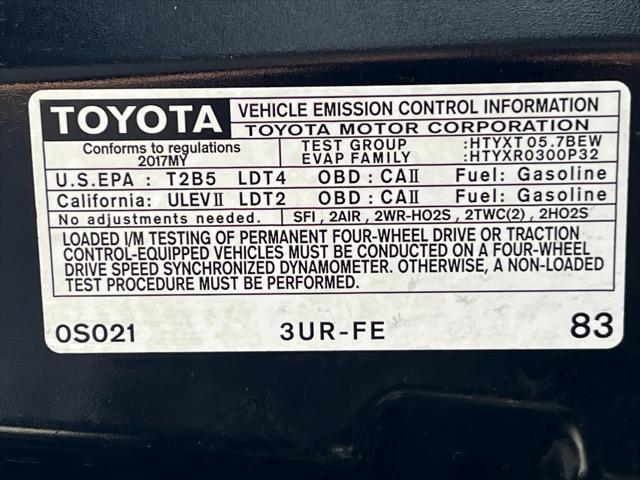 used 2017 Toyota Tundra car, priced at $31,500