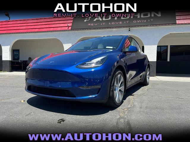 used 2021 Tesla Model Y car, priced at $25,000