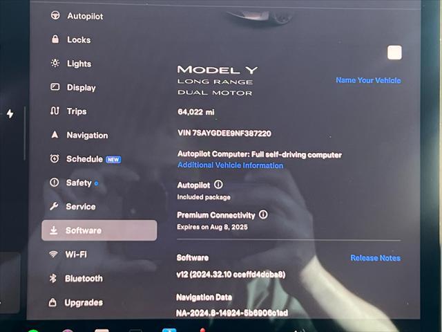 used 2022 Tesla Model Y car, priced at $24,500