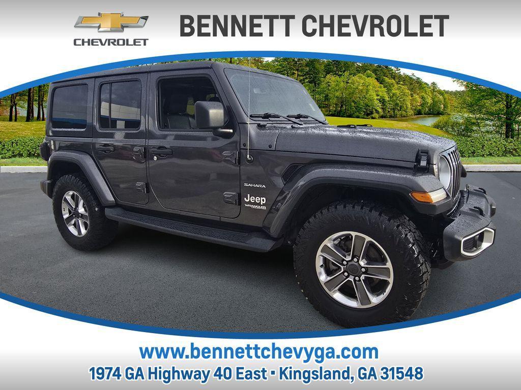 used 2020 Jeep Wrangler Unlimited car, priced at $33,995