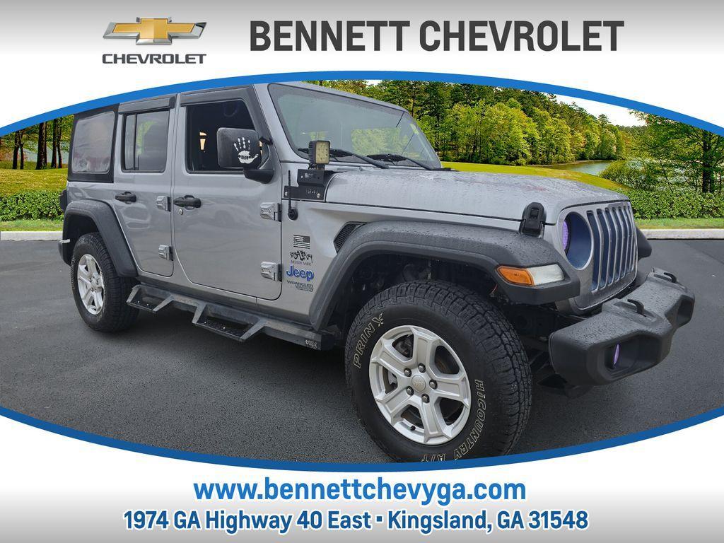 used 2018 Jeep Wrangler Unlimited car, priced at $23,995