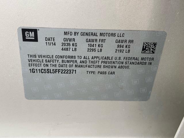 used 2015 Chevrolet Malibu car