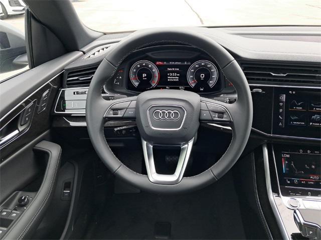 new 2025 Audi Q8 car, priced at $86,055