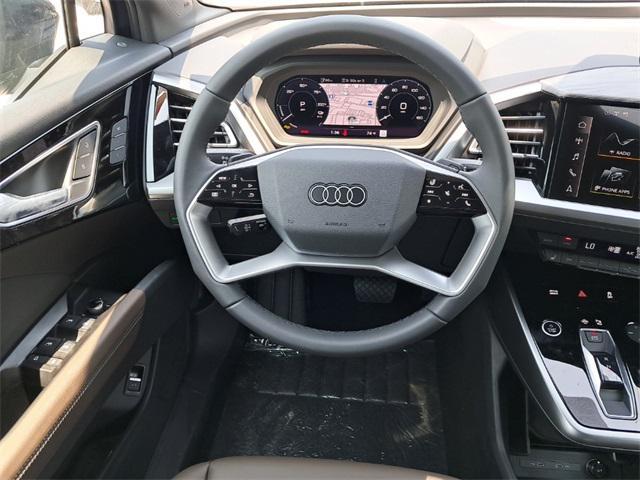 new 2025 Audi Q4 e-tron car, priced at $65,415