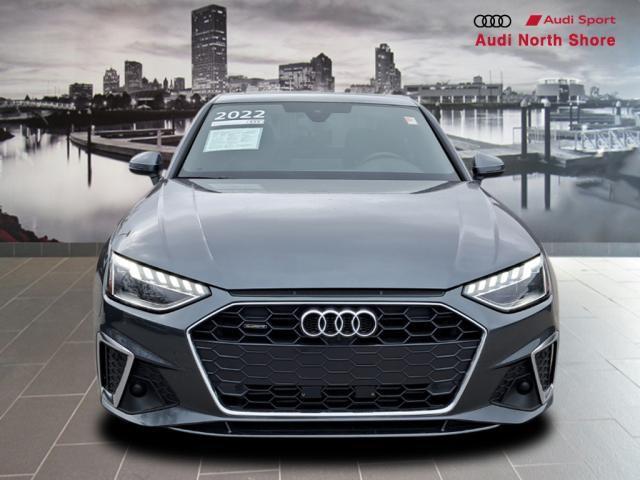 used 2022 Audi A4 car, priced at $29,785