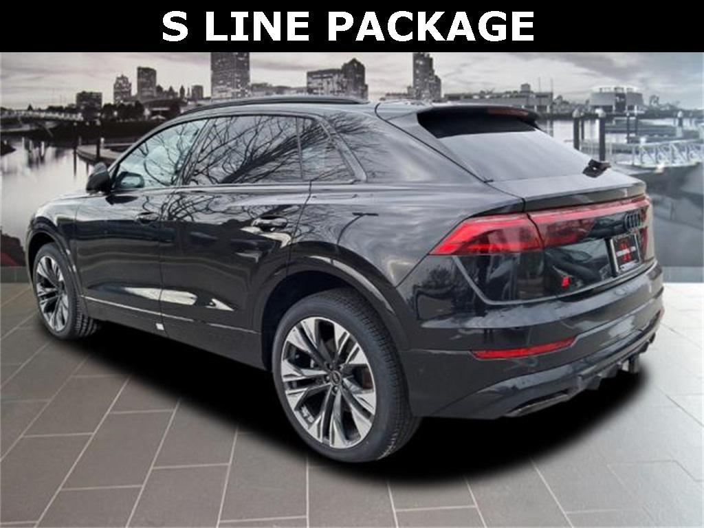 new 2025 Audi Q8 car, priced at $86,835