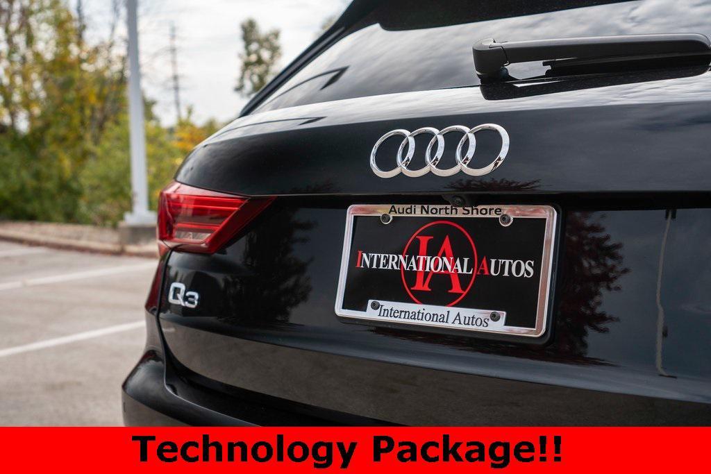 used 2023 Audi Q3 car, priced at $31,223