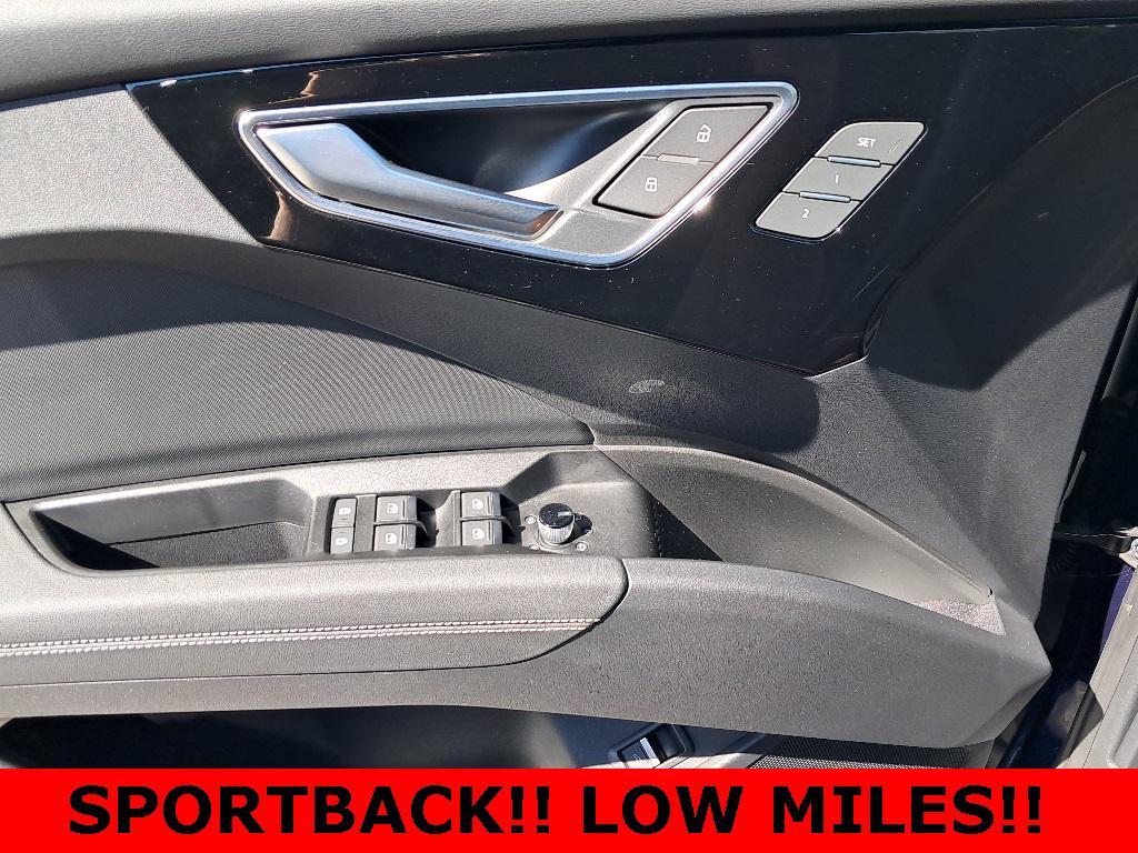 used 2023 Audi Q4 e-tron car, priced at $29,525