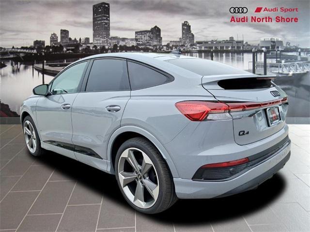 new 2025 Audi Q4 e-tron Sportback car, priced at $67,035