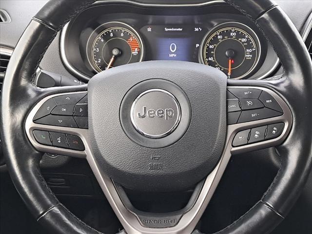 used 2021 Jeep Cherokee car, priced at $19,399