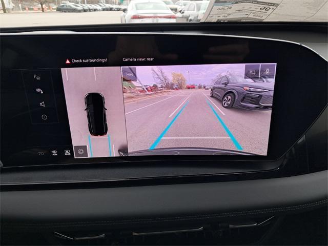 new 2025 Audi Q6 e-tron car, priced at $77,515