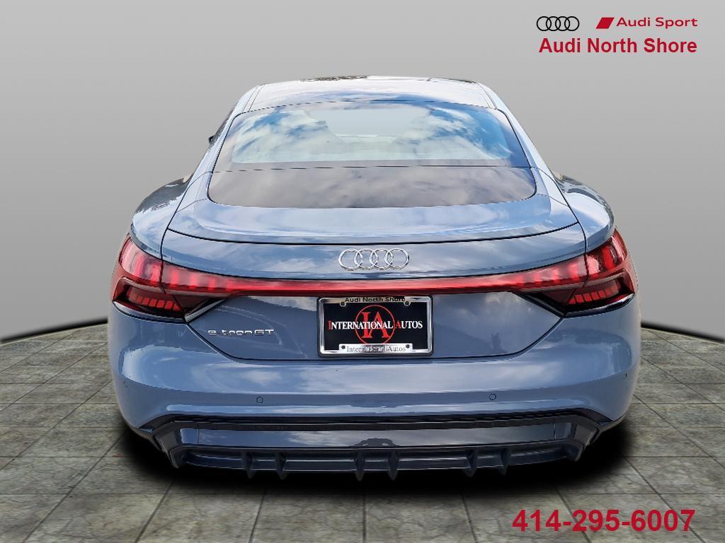used 2022 Audi e-tron GT car, priced at $44,000
