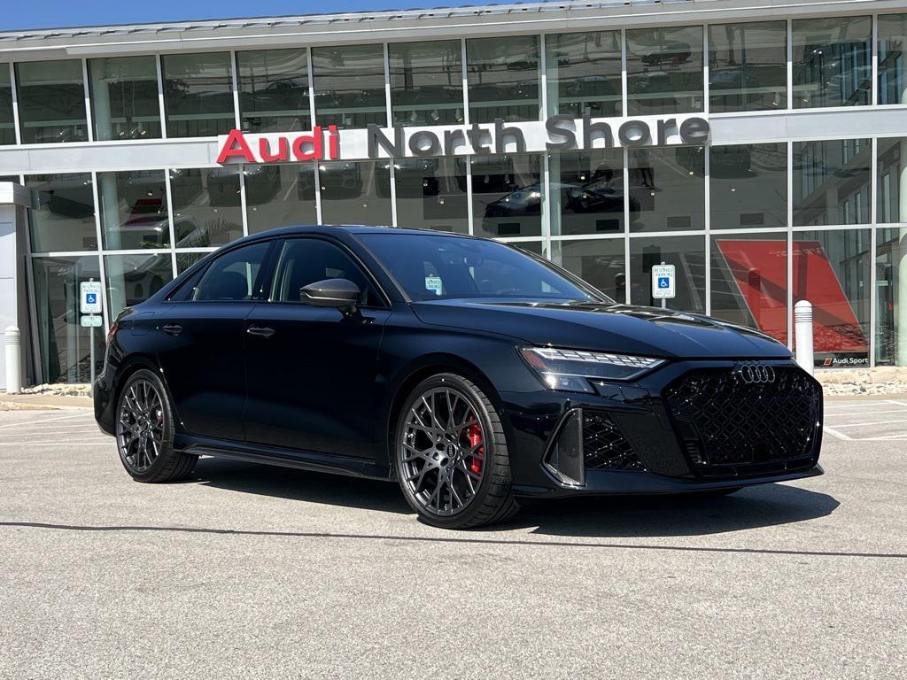 new 2025 Audi RS 3 car, priced at $77,340
