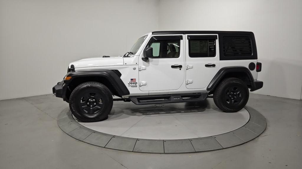 used 2021 Jeep Wrangler Unlimited car, priced at $30,830