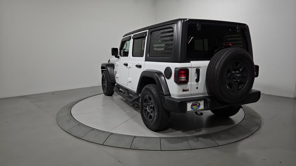 used 2021 Jeep Wrangler Unlimited car, priced at $30,830