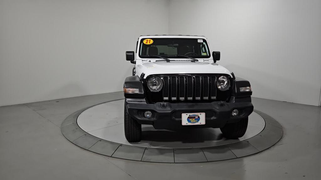 used 2021 Jeep Wrangler Unlimited car, priced at $30,830