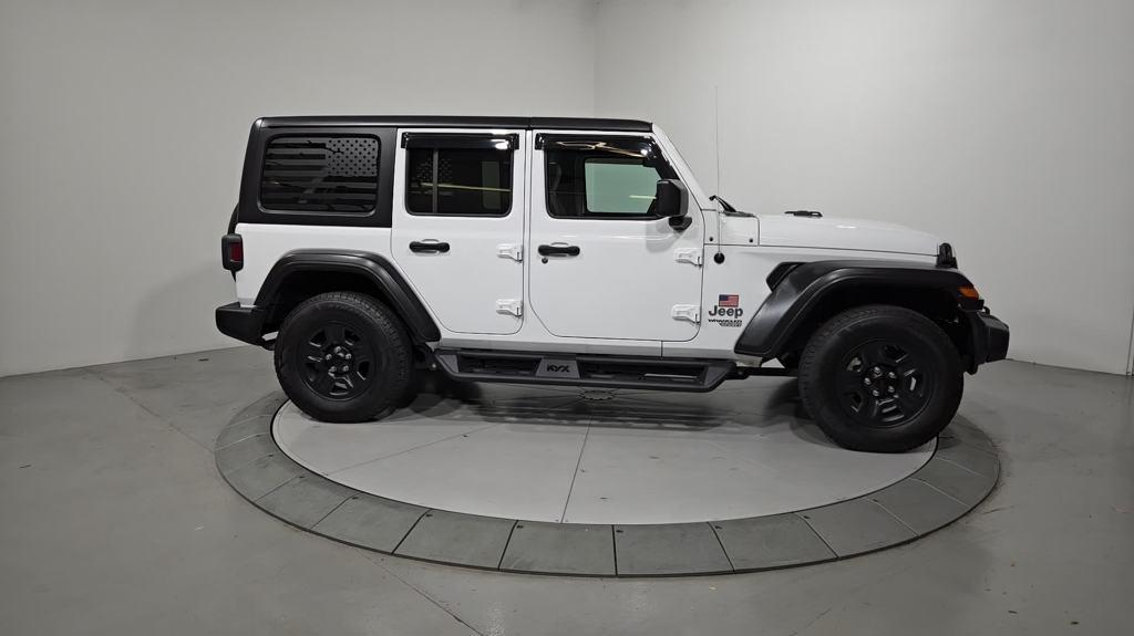 used 2021 Jeep Wrangler Unlimited car, priced at $30,830