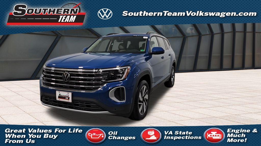 new 2025 Volkswagen Atlas car, priced at $41,704