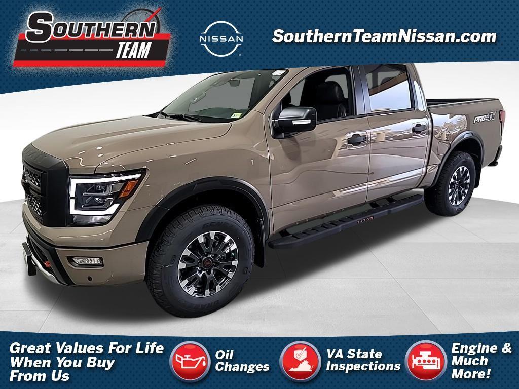 new 2024 Nissan Titan car, priced at $55,129