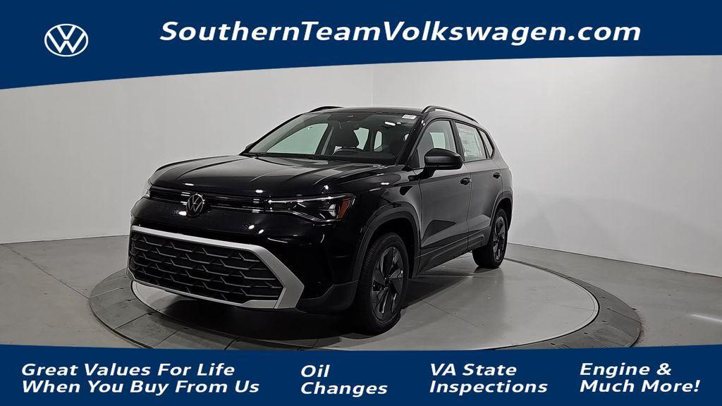 new 2025 Volkswagen Taos car, priced at $26,143