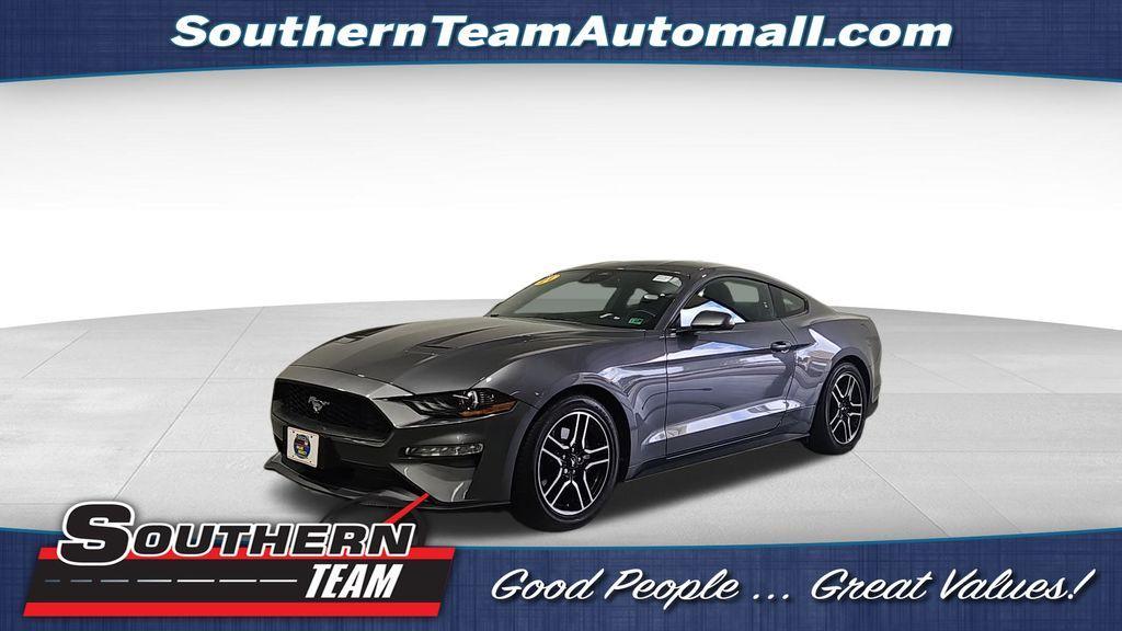 used 2021 Ford Mustang car, priced at $26,258