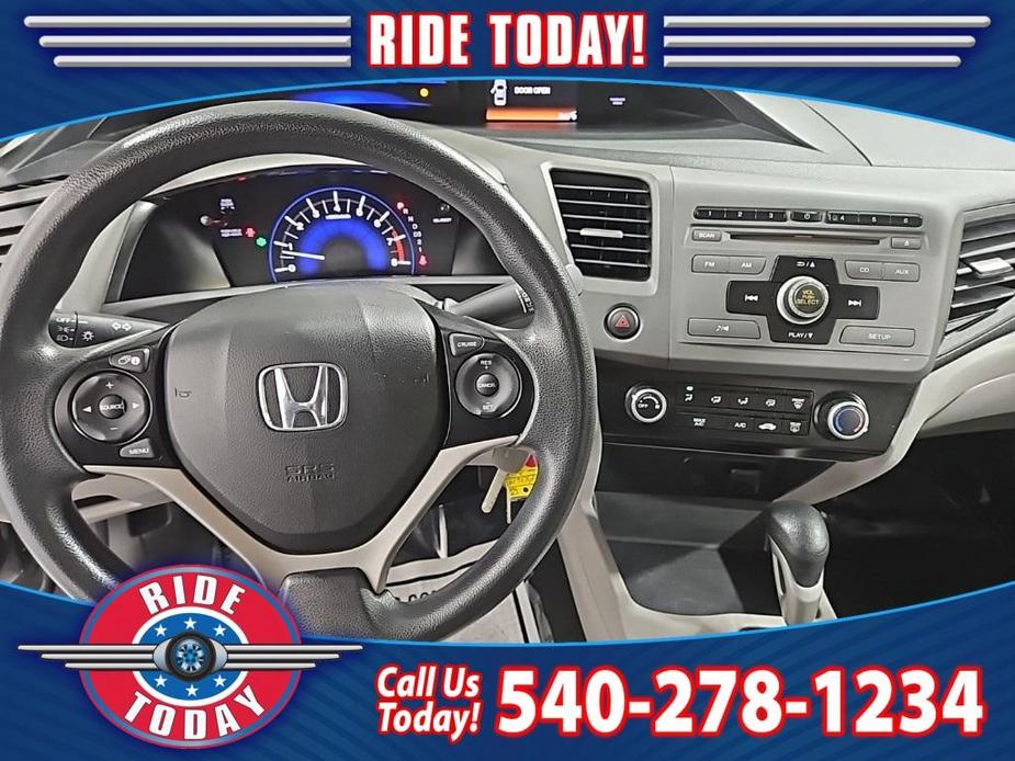 used 2012 Honda Civic car, priced at $9,089