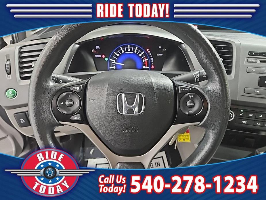 used 2012 Honda Civic car, priced at $9,089