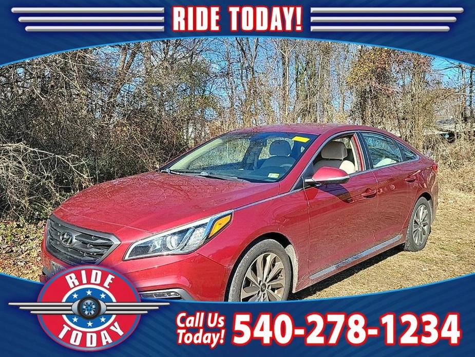 used 2015 Hyundai Sonata car, priced at $10,218