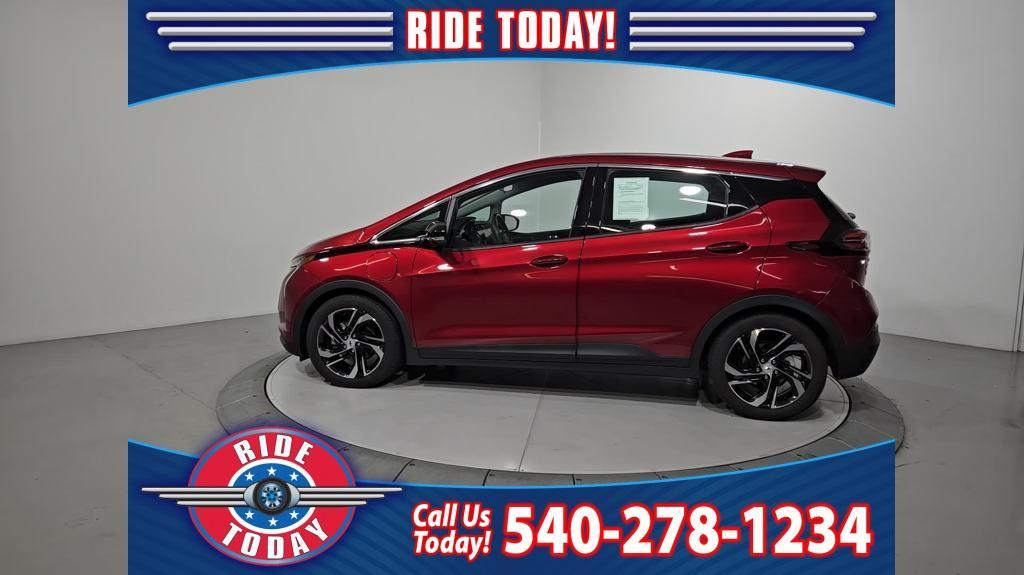 used 2022 Chevrolet Bolt EV car, priced at $18,452