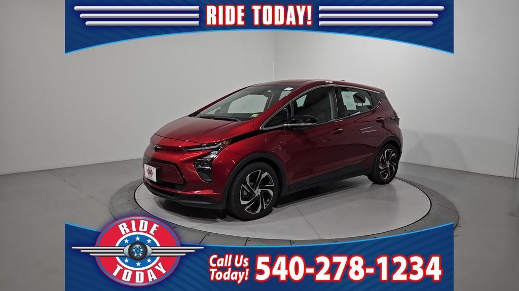 used 2022 Chevrolet Bolt EV car, priced at $18,452