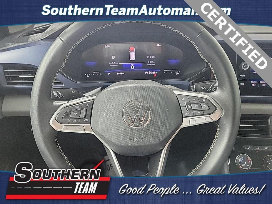 used 2023 Volkswagen Taos car, priced at $26,274