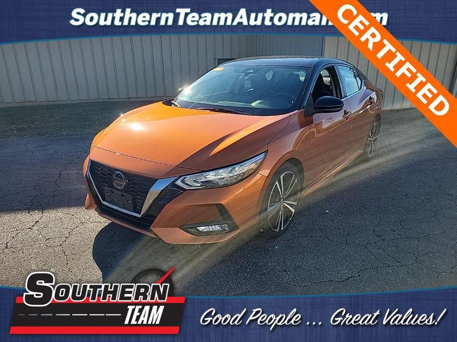 used 2021 Nissan Sentra car, priced at $19,645