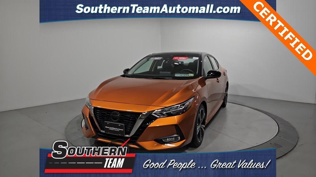 used 2021 Nissan Sentra car, priced at $18,830