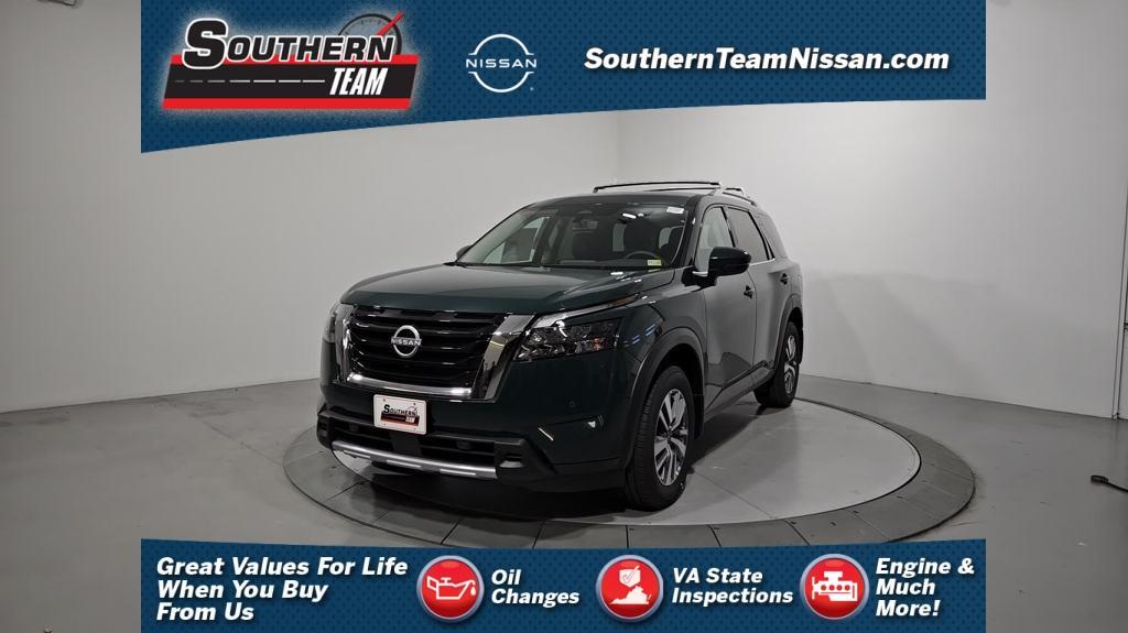 new 2025 Nissan Pathfinder car, priced at $47,253