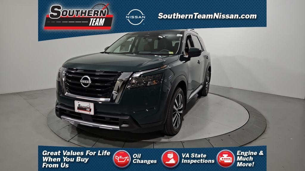 new 2025 Nissan Pathfinder car, priced at $53,558