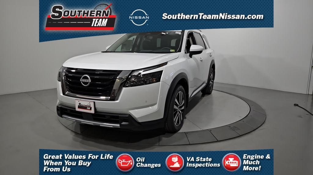 new 2025 Nissan Pathfinder car, priced at $52,036