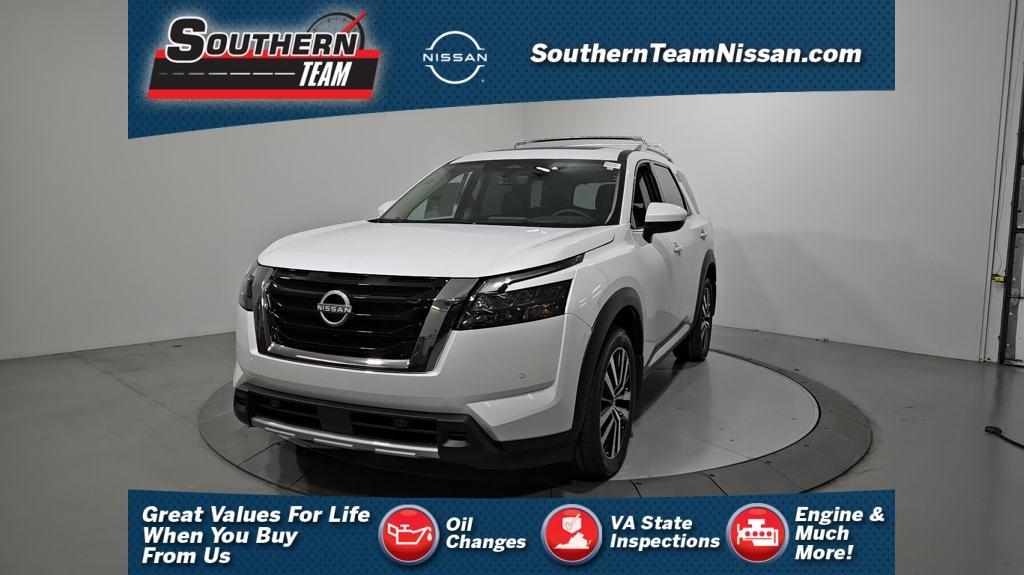 new 2025 Nissan Pathfinder car, priced at $55,133