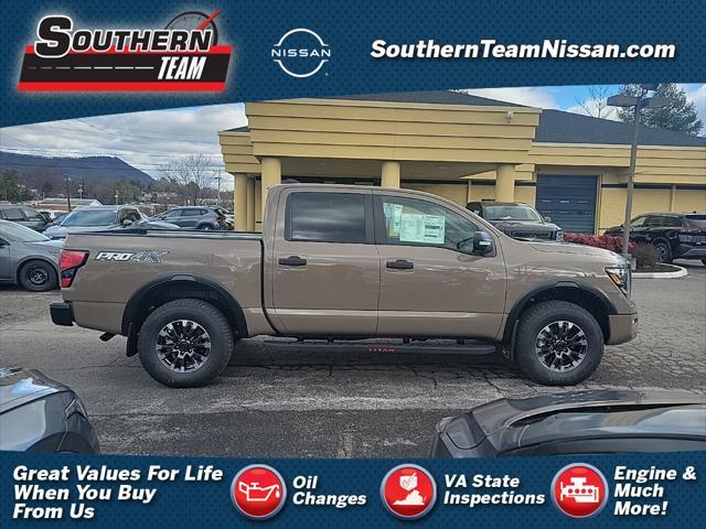 new 2024 Nissan Titan car, priced at $55,593