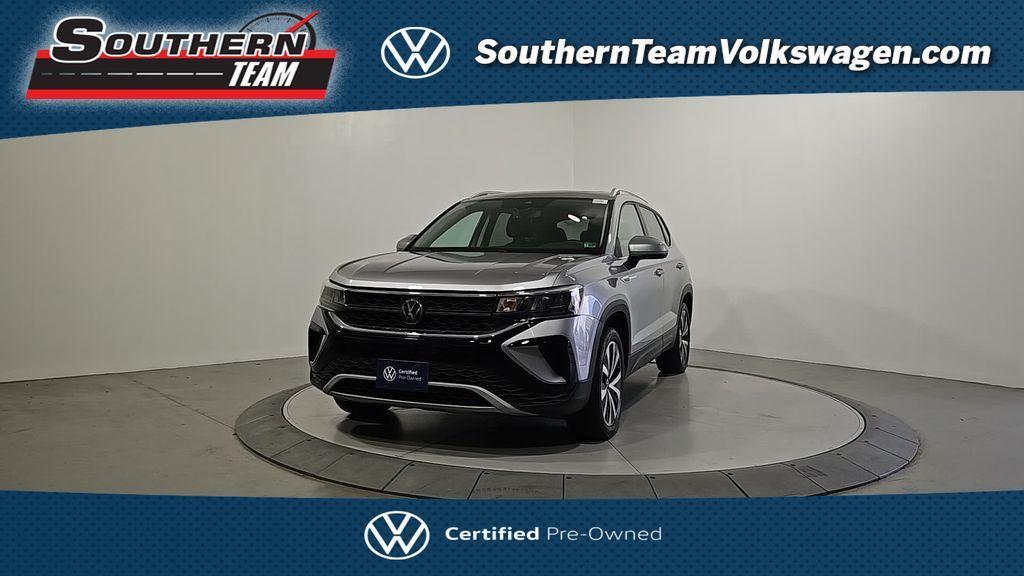 used 2024 Volkswagen Taos car, priced at $25,084